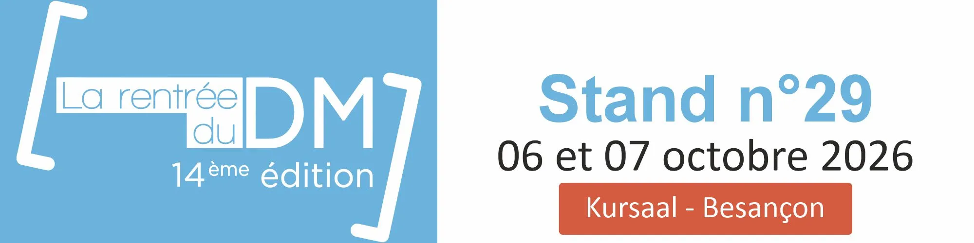 La Rentrée du DM 2026