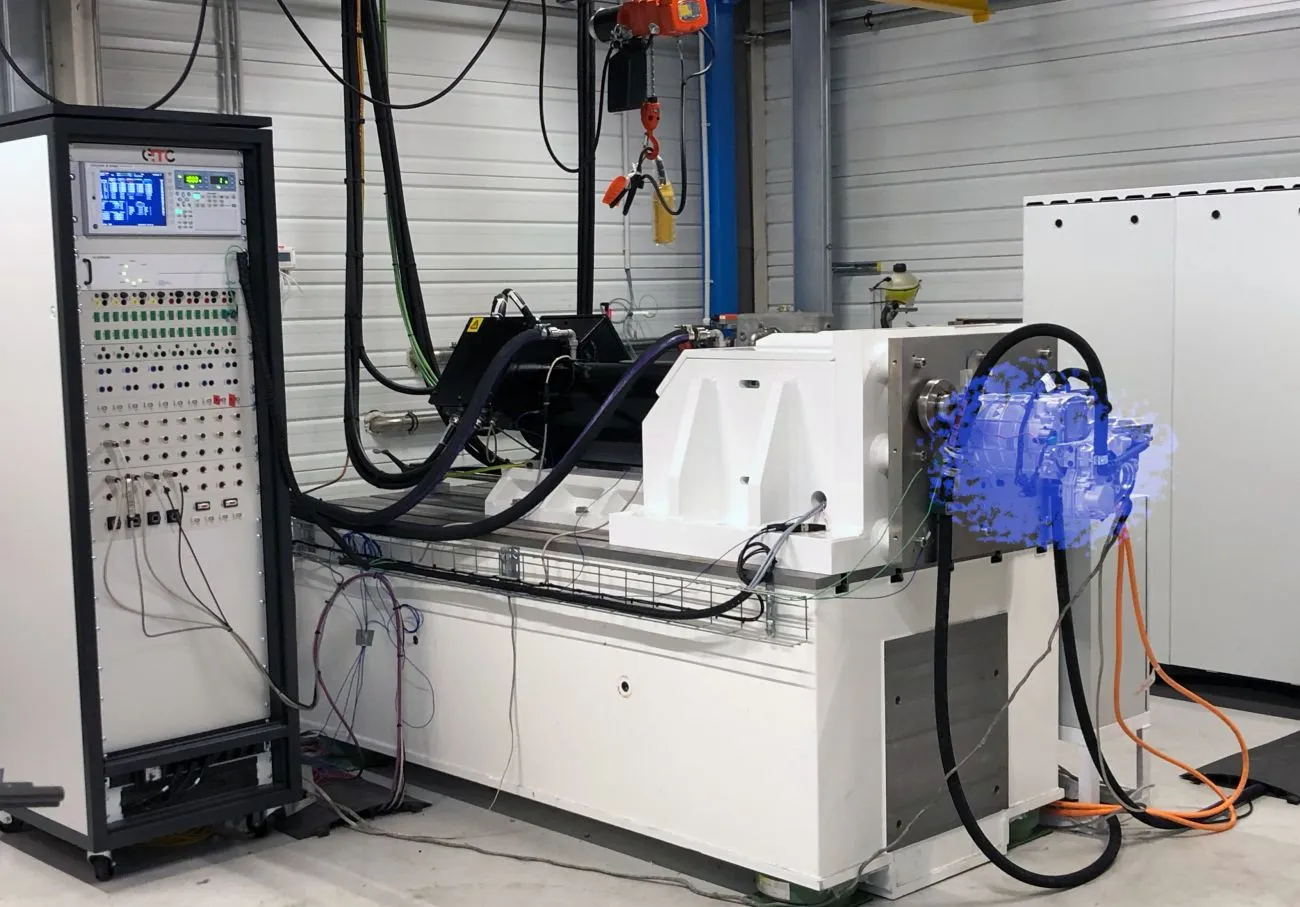 e-motor high dynamic bench