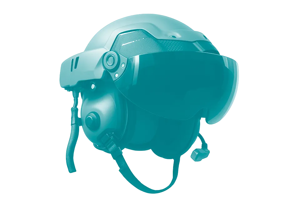 Helmet combat helicopter pilot