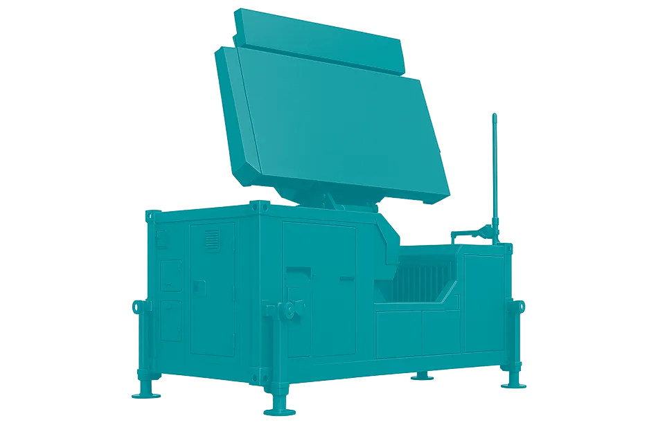 Shelter radar and communication